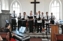 10 Jahre Sangesbrüder im Jahr 2019 in der Hänchener Kirche